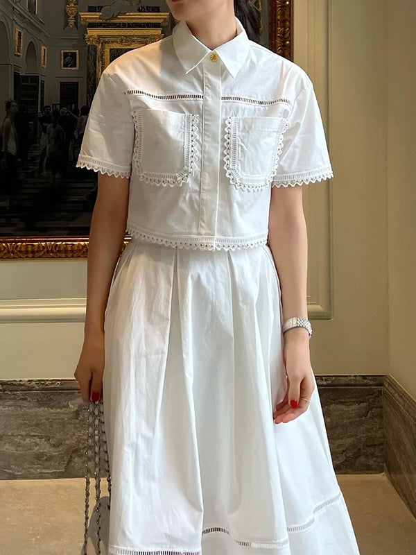 Elegant Two Piece Dress Set