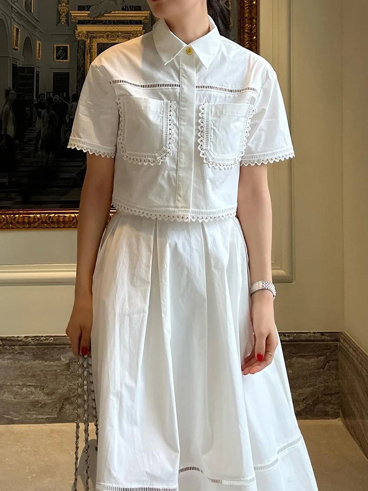 Elegant Two Piece Dress Set