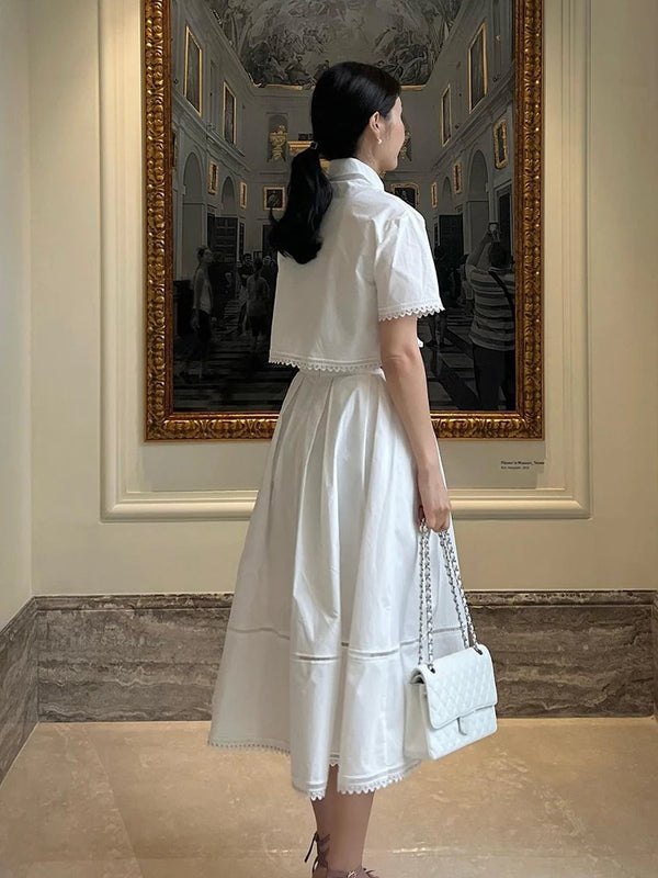 Elegant Two Piece Dress Set