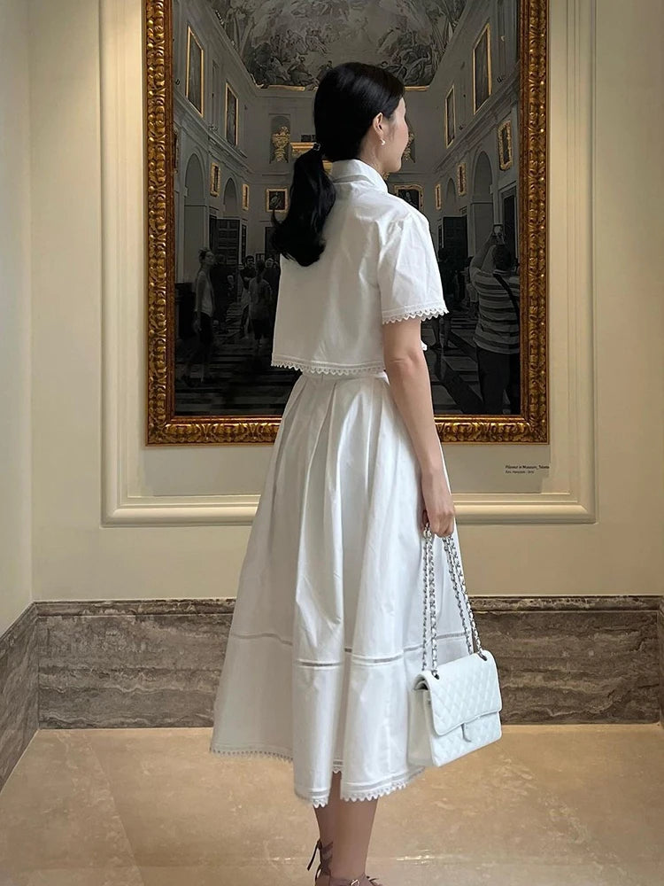 Elegant Two Piece Dress Set