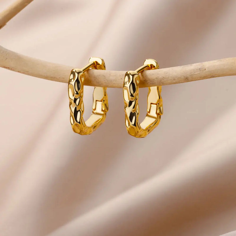 Stainless Steel Hoop Earrings