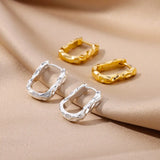 Stainless Steel Hoop Earrings