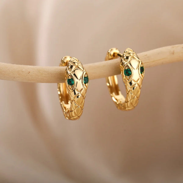 Vintage Snake Earrings