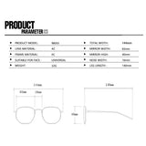 Vintage Rectangle Sunglasses