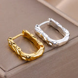 Stainless Steel Hoop Earrings