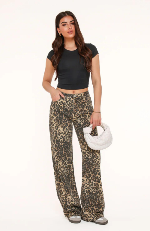 ELITE | TRENDY LEOPARD JEANS